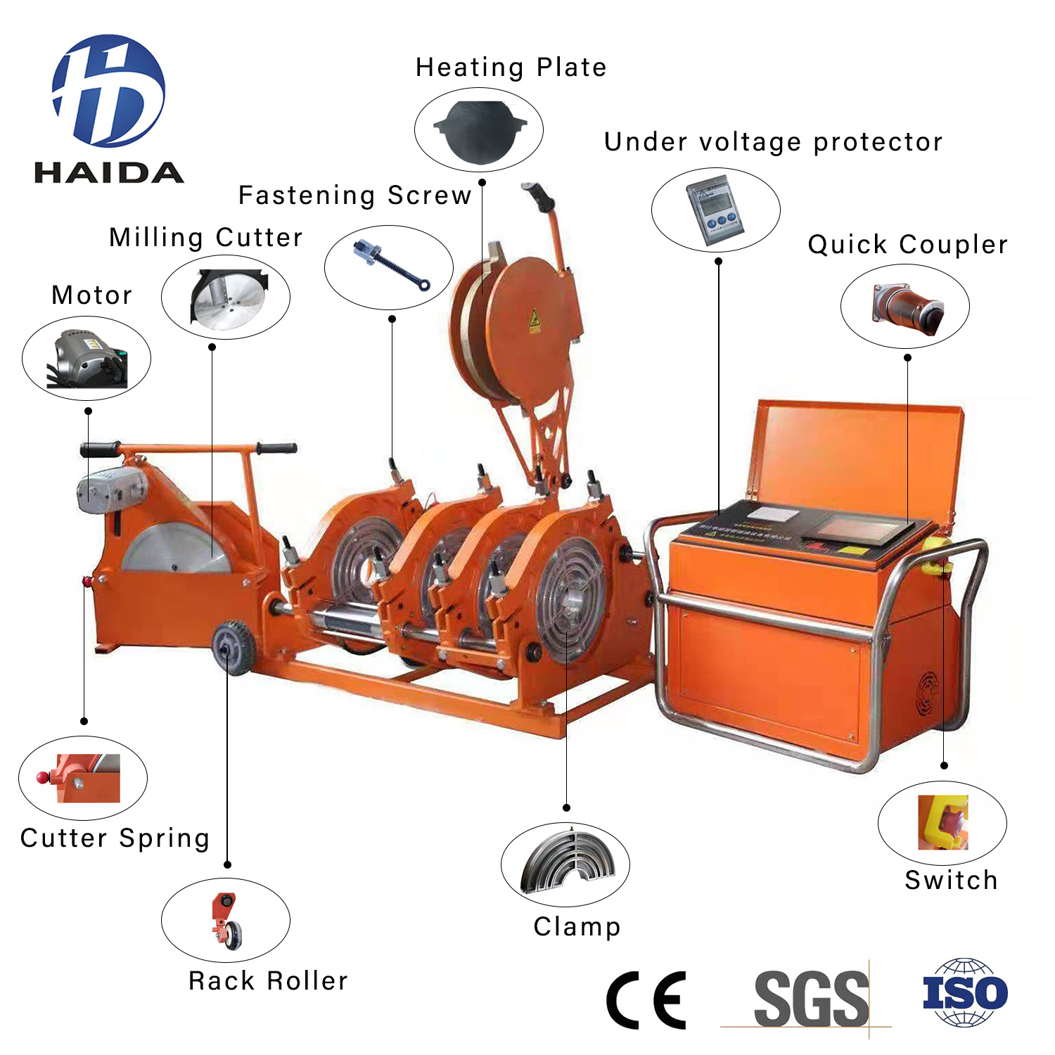 HD-QZD400 FULL AUTOMATIC BUTT FUSION WELDING MACHINE