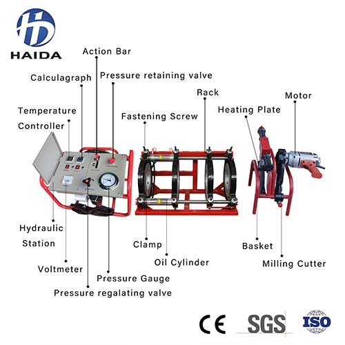 HD-YY315 HYDRAULIC  BUTT FUSION WELDING MACHINE