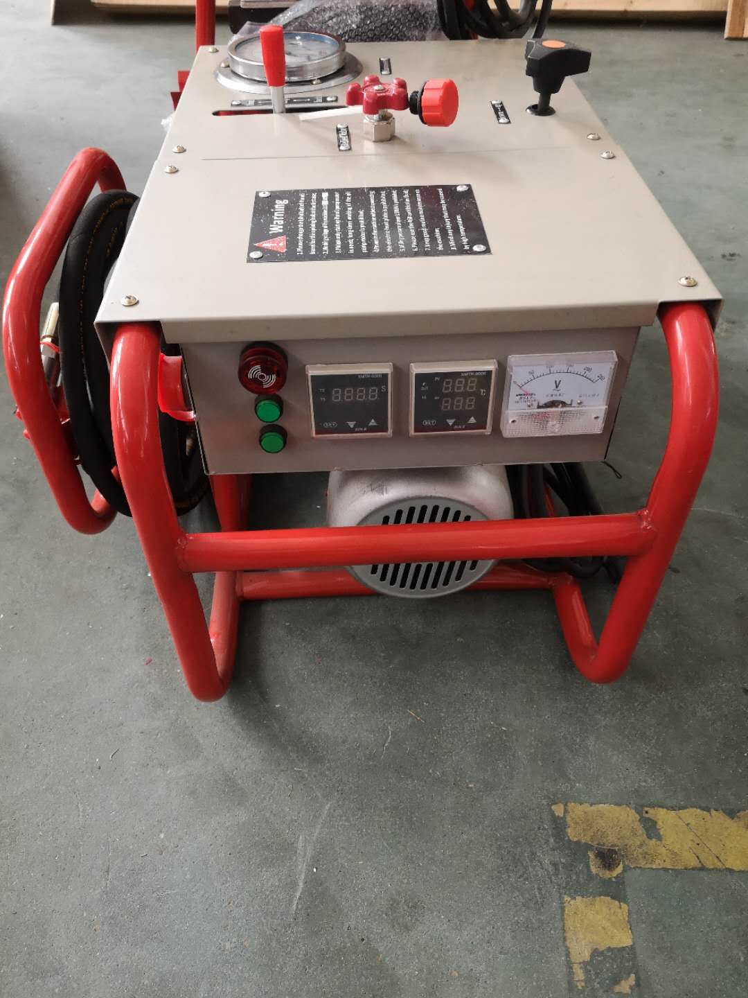 2 sets of Our SEMI-AUTOMATIC (HYDRAULIC )Butt Fusion Welding Machine ship for Tunisia